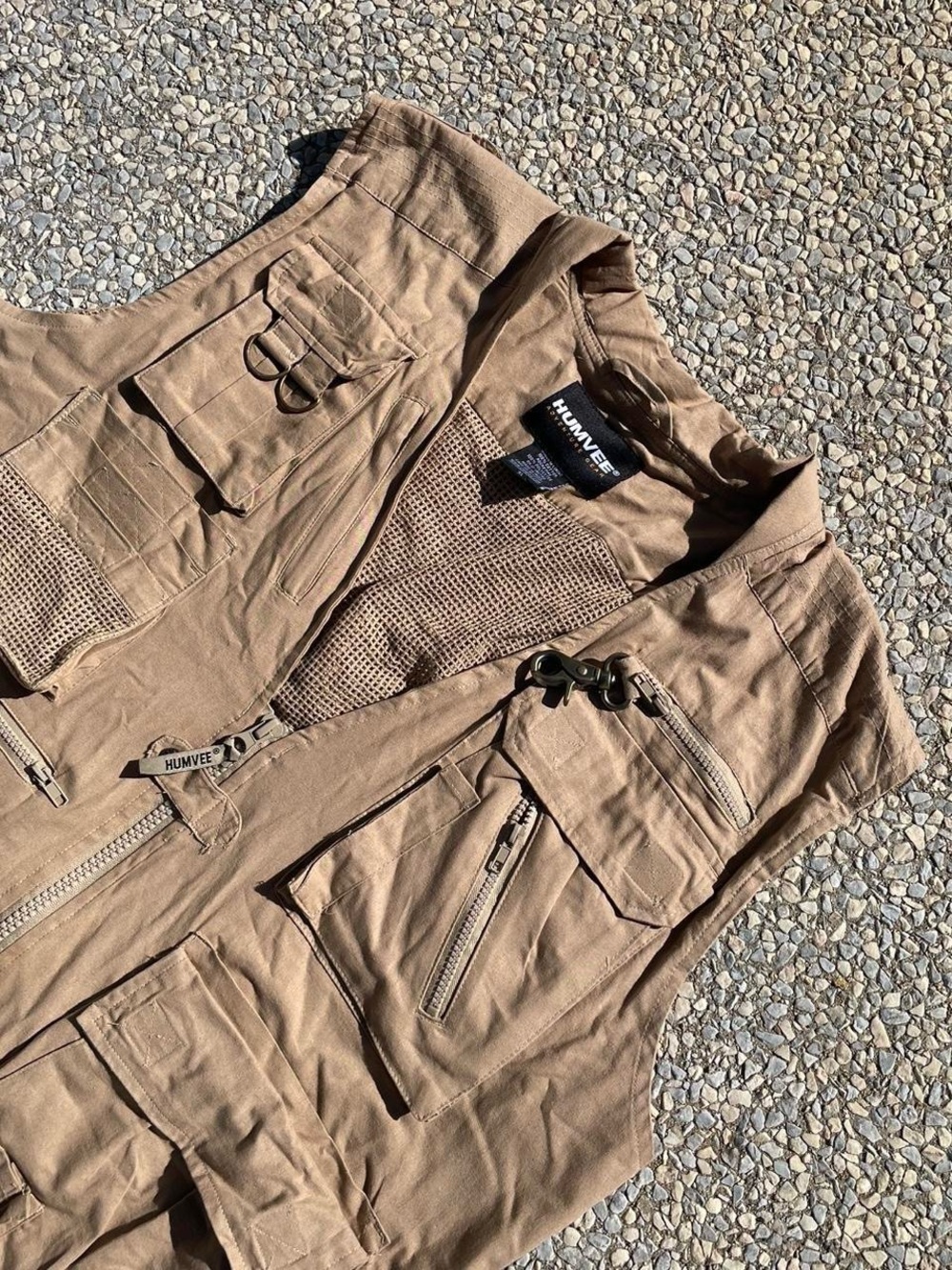 Humvee Tactical Utility Vest in Khaki